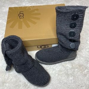 UGG Cardy Original Boots in Charcoal Grey